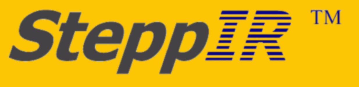 SteppIR logo yellow big croped